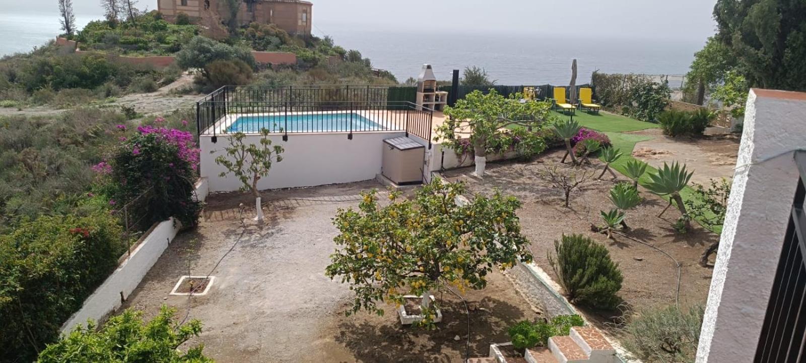 La Torrecica, Con Caracter Andaluz Y Magnificas Vistas Al Mar Y Sierra Nevada Villa Salobreña Exteriör bild